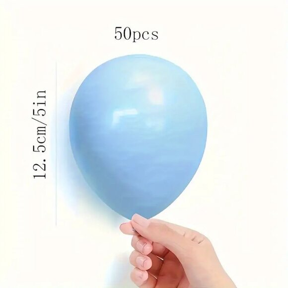 50Pcs Colored Balloons Suitable For Wedding Decorations Party Decorations - Picture 2 of 2